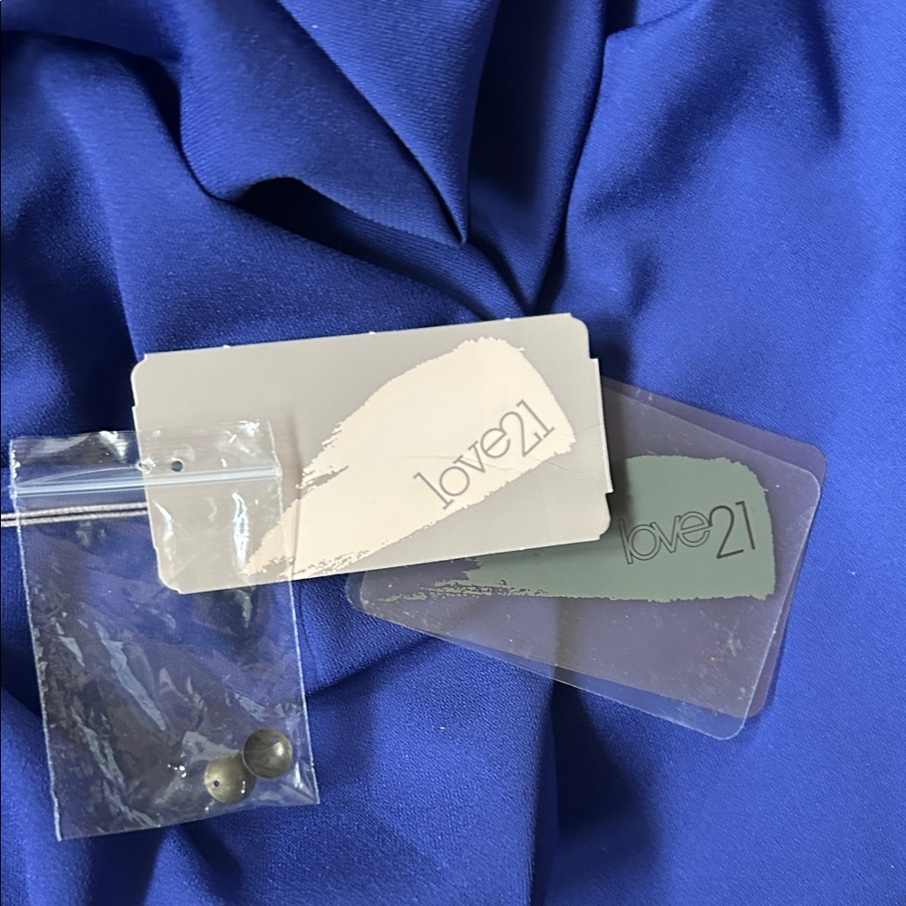 Forever 21 Royal Blue Mini Dress - Picture 2 of 3